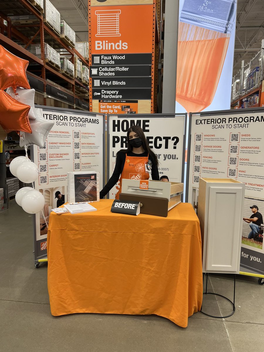 Looking for a spring refresh? Come see Elise for a cabinet makeover! <a href="/belford_melissa/">Melissa Beth Belford</a> <a href="/john_haussner/">John Haussner</a> <a href="/DillonTHD/">Dillon Musilek</a> <a href="/JenLien34/">Jennifer Lien</a> <a href="/THDCharles/">Charles Clark</a>