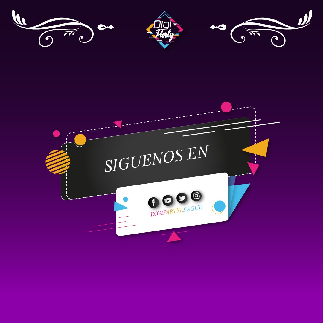digipartyleague's tweet photo. Síguenos en nuestras redes sociales.
➡️ @digipartyleague
#digiparty #videojuegos #twitchstreamer https://t.co/ou0CrotrFu