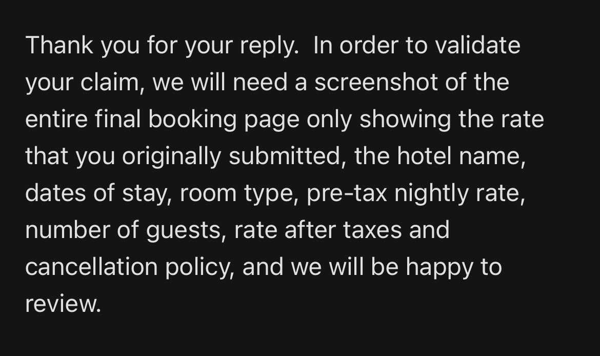 W3llsy's tweet photo. @HiltonHotels do you ever honour your price match guarantee? 2 attempts to get a price match on hotel in Miami and an excuse both times 5 days for the first reply the price is double and too expensive to book direct or via a broker why advertise a guarantee and never honour them https://t.co/wLSs0AkZy8