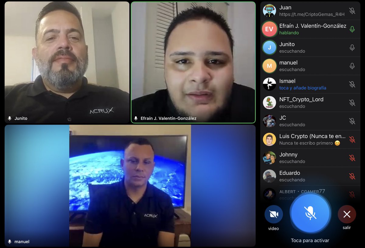 📌 AMA en directo con <a href="/acruxtoken/">Acrux Token</a> 🔝
 
👉Enlace para ver el AMA: t.me/CriptoGemas_R4…

Sortearemos Whitelist tier 1 entre los asistentes 😁