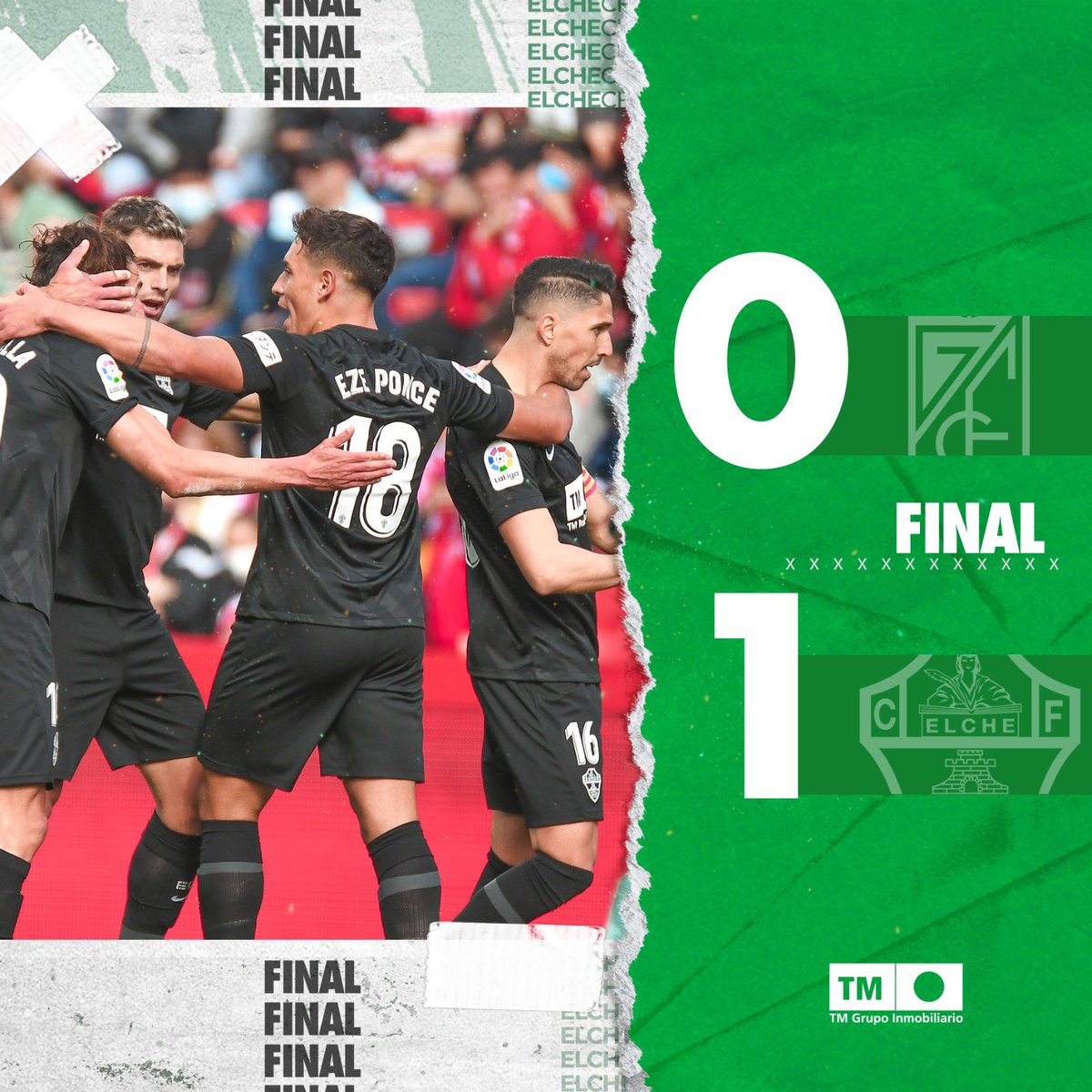 🔚 𝐅𝐈𝐈𝐈𝐈𝐈𝐍𝐀𝐀𝐀𝐀𝐀𝐋 👊

🔥 VAAAAAAMOOOOOOS 🔥

🔥 VAAAAAAMOOOOOOS 🔥

💚 TE AMO ELCHEEEEE 🤍

#GranadaElche | #MuchoElche