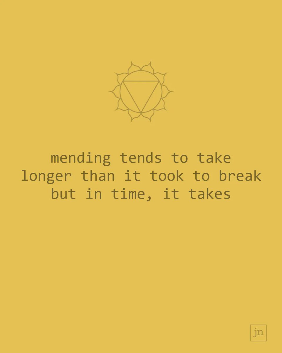 JonathansNotes's tweet photo. mending tends to take
longer than it took to break
but in time, it takes
---------------------
#thirdchakrahaiku #haikuchallenge #haiku #micropoetry #poem #poetry #poetrycommunity #thirdchakra #manipura https://t.co/ceiEJB2WxA