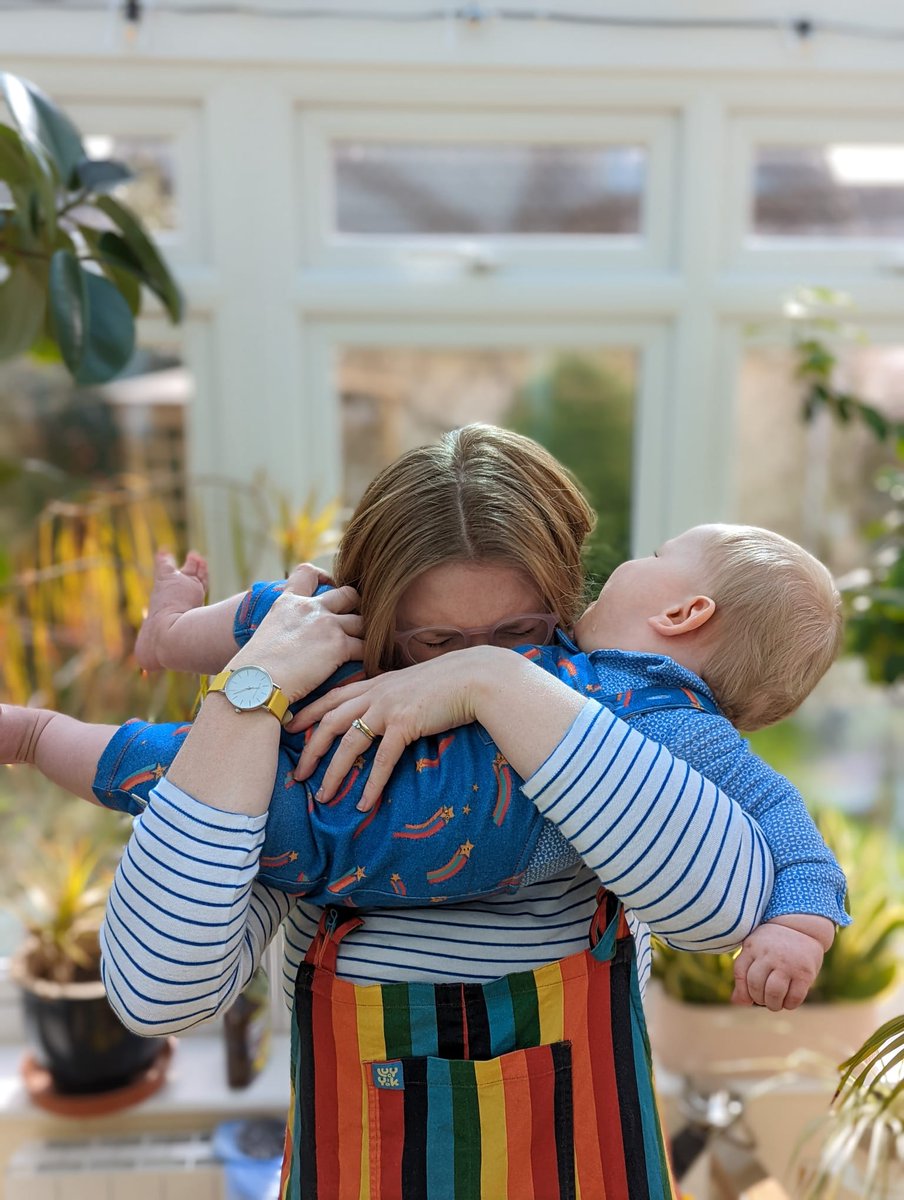 I've written then deleted this tweet many times but all I want to say is I'm finding things hard at the moment. I feel so lucky to have this bundle of joy &amp; I'm trying my best to do my best for him. Sending a hug this big to anyone else feeling this way but struggling to say it.