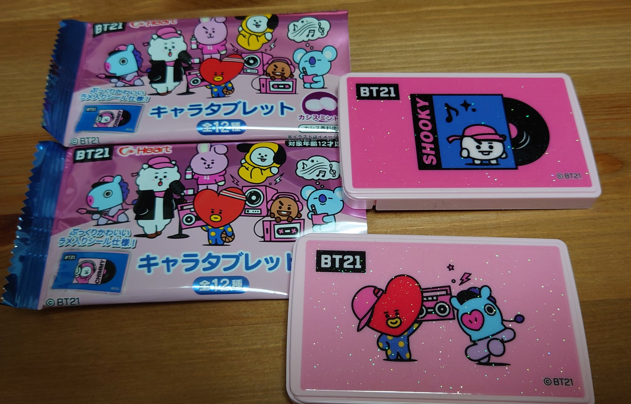 Waco Bt21 キャラタブレット スーパーで偶然見つけて2つ購入 可愛い T Co Groh3xa7ia Twitter