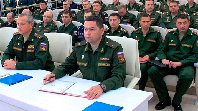 Kremlin actively promotes state security to the army positions. A typical monologue of a Russian professional military:1. [Long patriotic speech]2. Complaints on how he'll never get promoted, cuz all the positions are given to young state security with no military experience