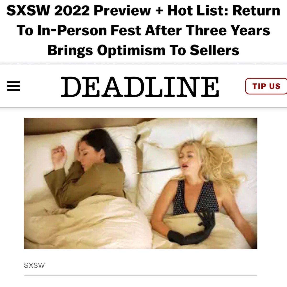 rviplounge's tweet image. Thanks @AwardsTony for the #PrettyProblems shoutout! @DEADLINE