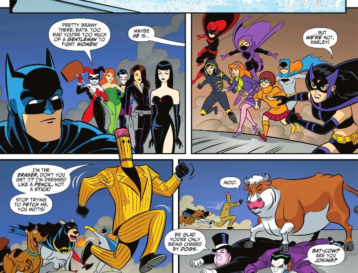 DomenikSinead's tweet photo. Was funny and nice to enjoy even if she just appeared a couple of frames....
Batman & Scooby-Doo Mysteries #12 of 12
#Batwoman #KateKane #Batman #ScoobyDoo #BatFamily #KKBW #KateKaneIsBatwoman https://t.co/gDdQX9IHEt