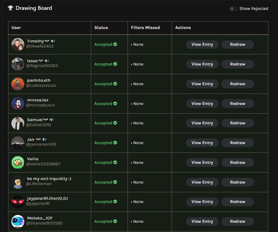 Beans_MagicFarm's tweet photo. Here are the winners !
please give your public key in private, if there are duplicates or no answer, there will be a second draw https://t.co/ZHrdKOR3Xe