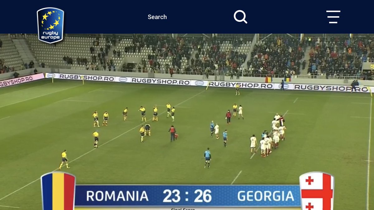 💥Rumania pierde en Georgia. Si <a href="/ferugby/">España Rugby</a> gana mañana a Portugal estará en la #RWC23 

➡️ La previa, podrás encontrarla en #3TRUGBY263 👉 go.ivoox.com/rf/83359823

#VamosLeones #TodosAlCentral #MareaRojaEnElCentral
