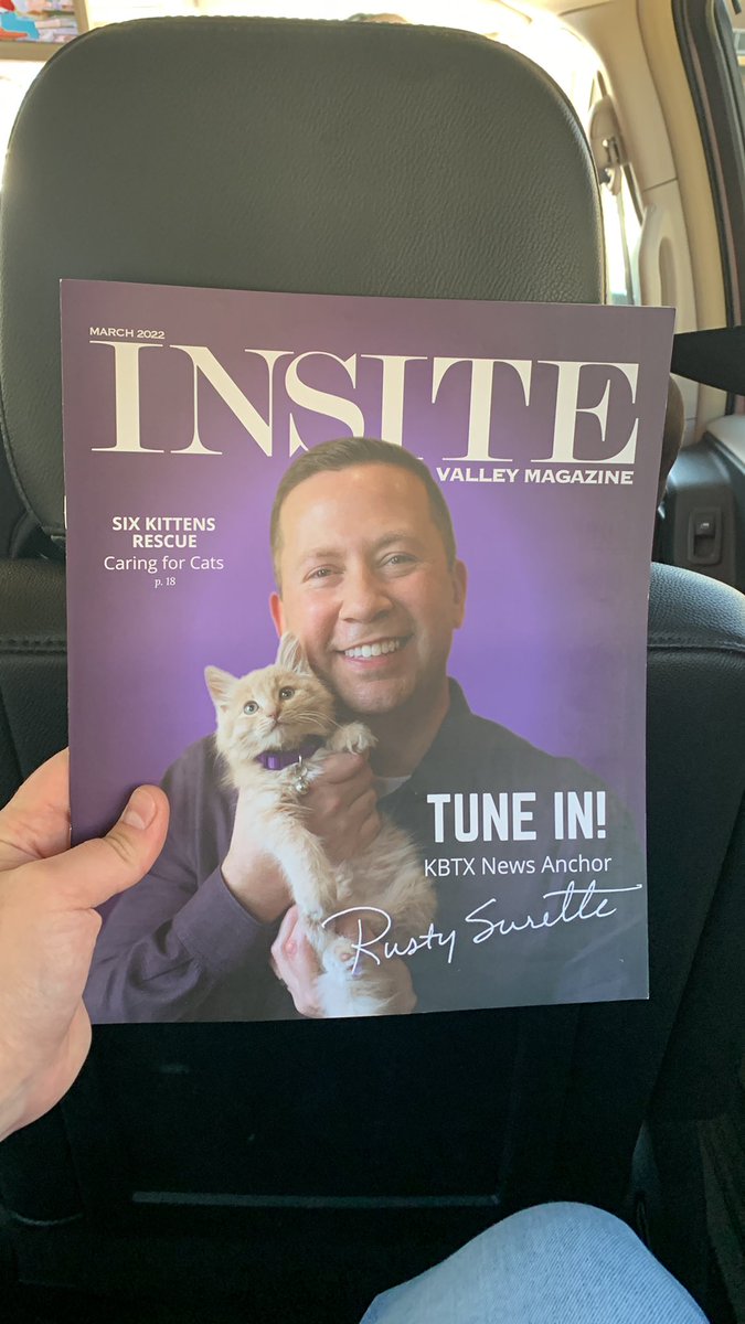 NurseKnut's tweet photo. Literally how can you not just love @KBTXRusty ??? #simplythebest https://t.co/iPAHoWwLmp