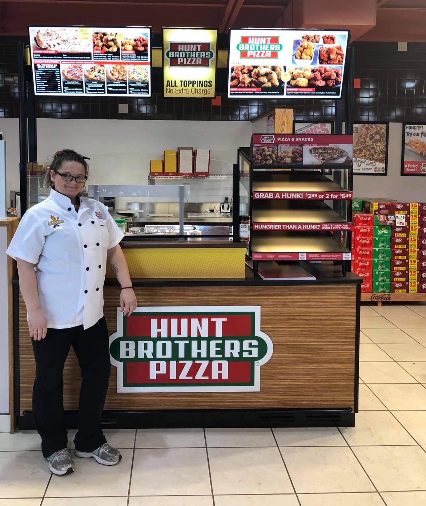 Hunts brothers pizza online menu