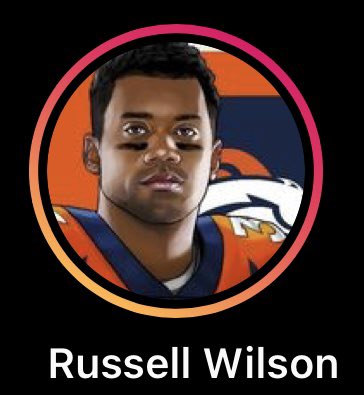 ZacStevens's tweet photo. Russell Wilson changed his IG prof pic 😏 https://t.co/R0HzHSaJVQ