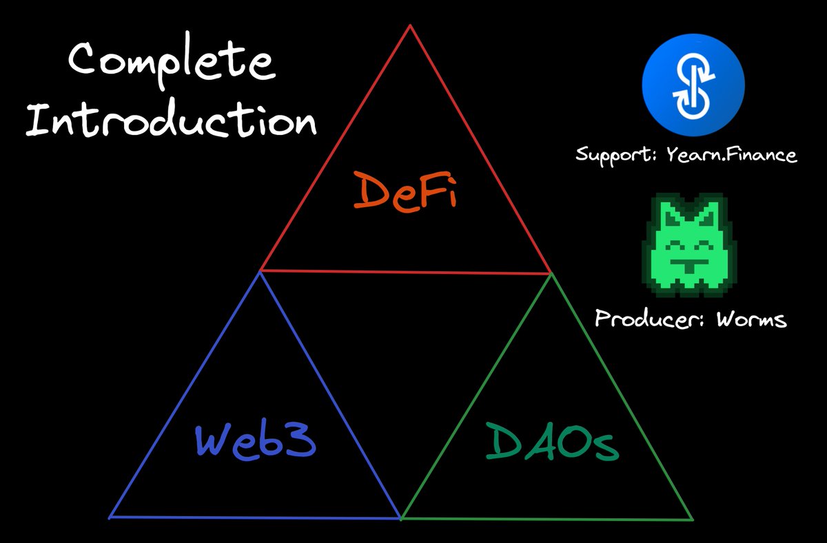 MarcoWorms's tweet image. This thread is an introduction to:

⚖️ DeFi -&amp;gt; Decentralized Finance

🌐 Web3 -&amp;gt; Decentralized Web

⚒️ DAOs -&amp;gt; Decentralized Workforces

These concepts are heavily supported by @ethereum and other similar modern blockchain ecosystems

It all started with #Bitcoin 

🧵👇