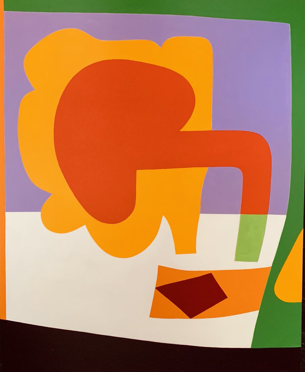 painterseleven's tweet photo. My #HardEdged #Abstract #Painting called “ #Save the #Elephant” https://t.co/g8moFyxPyu