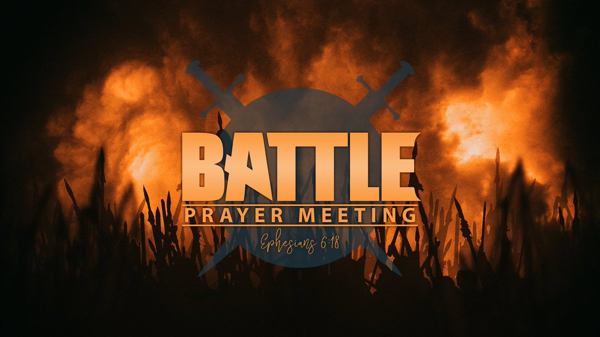 I'm excited about starting a new prayer meeting at GABC to engage in spiritual battle on behalf of the lost in our area and around the world. This will start Wednesday at 5:30pm in Room 120. #whosyourone
