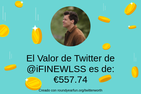 iFINEWLSS's tweet photo. Mi valor en Twitter es de: €557.74

Encuentra el tuyo(a) con https://t.co/EWe1FUMdg6

⠀ https://t.co/sw1rotTLVU