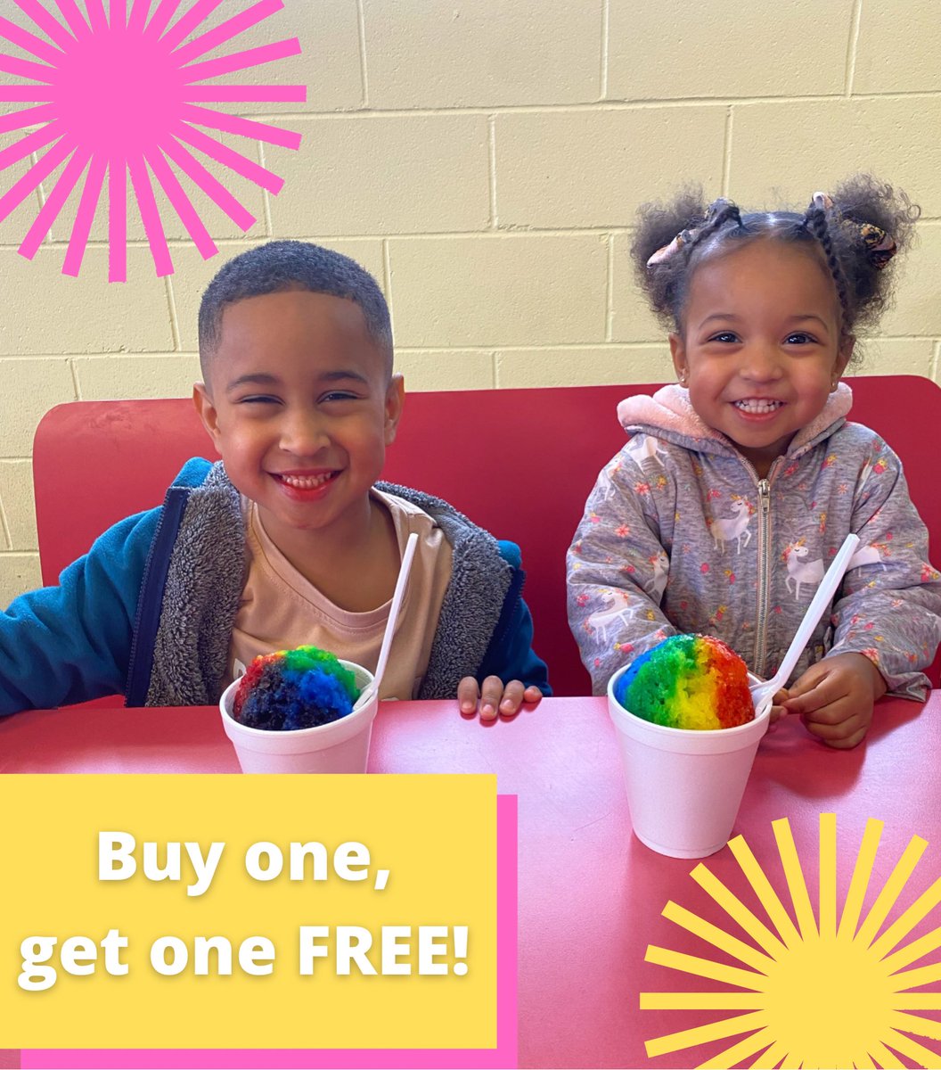ConesJerry's tweet photo. ✨Buy one, get one FREE snow cones until 2 today✨
Offer valid at both locations! You must mention this social media post to receive discount!
•
•
•
#jerryslovesmemphis #jerryssnocones #eatlocal #choose901 #memphiseats #supportlocal #memphisrestaurant #memphis #weekend https://t.co/Q2azbl542p