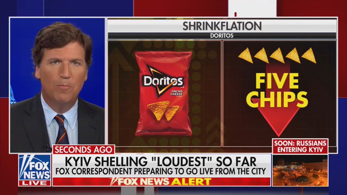 atrupar's tweet photo. Move over, Ukraine. Five fewer chips in a bag of Doritos is the biggest crisis the world faces right now. https://t.co/R3xwS5EX2M
