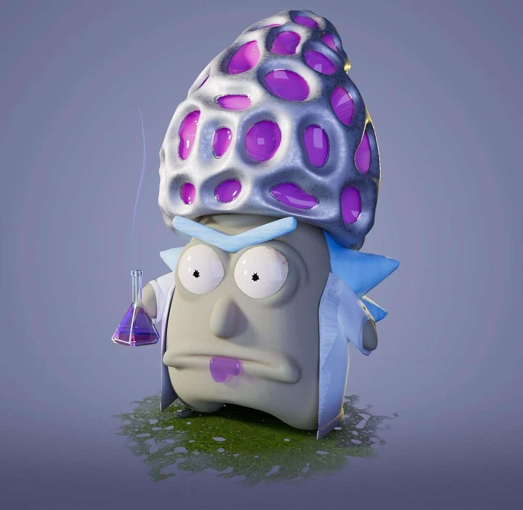 TheDegenesse's tweet photo. Got my @PhunkyFungi mints under my belt. Manifesting a @RickandMorty Rick fungi REAL HARD. #nftcollector #NFTCommunity #PhunkyFungi #letsgetphunky https://t.co/rwGsrrjRdu