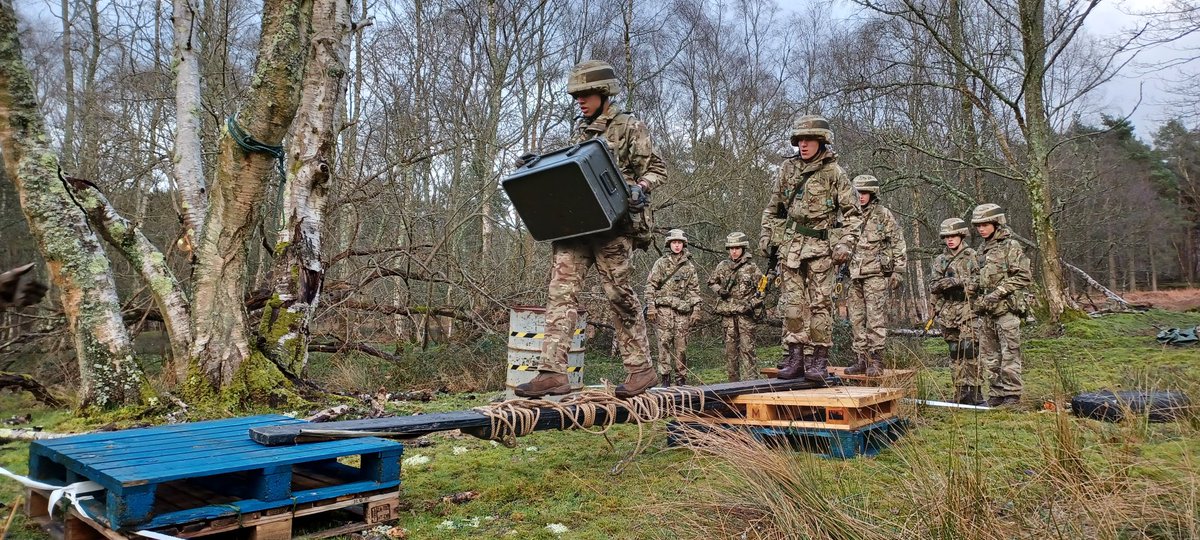 TJCGarnier's tweet photo. Good to see our #CCF team getting stuck in to the Military Skills competition at Longmoor today #PangCollTeamwork #PangCollLeadership #PangCollCCF https://t.co/Y1VY53kDAB