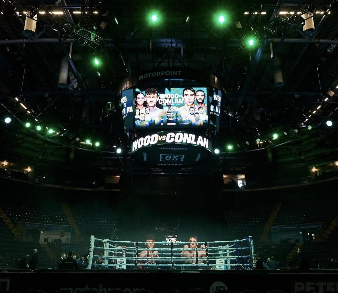 Tenchu Sports™ (@tenchusports) on Twitter photo The #MotorpointArena is set for the Irish Invasion.
Thousands have descended on #Nottingham to see <a href="/mickconlan11/">Michael Conlan</a> become #Ireland's next World Champion
Bring it home Michael 🥊☘️
#Belfast #WestBelfast #WoodConlan #Irish #IrishBoxing #CSXSports The #MotorpointArena is set for the Irish Invasion.
Thousands have descended on #Nottingham to see <a href="/mickconlan11/">Michael Conlan</a> become #Ireland's next World Champion
Bring it home Michael 🥊☘️
#Belfast #WestBelfast #WoodConlan #Irish #IrishBoxing #CSXSports