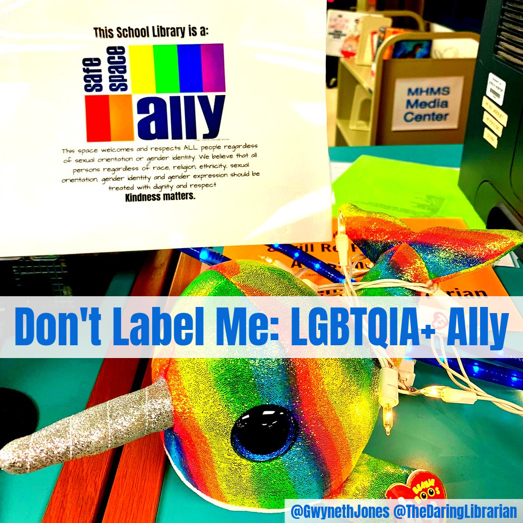GwynethJones's tweet photo. Don't Label Me: LGBTQIA+ Ally
NEW Blog Post: Why I do NOT want to label my #LGBTQIA+ books in my Middle School Library.
I have reasons. You MAY not like them. YMMV.
https://t.co/vtF0kx1HYy
#FutureReadyLibs #TLChat #Libraries #Censorship #Genrefication #GenreLabels #MiddleGrades https://t.co/dMo0imNTug