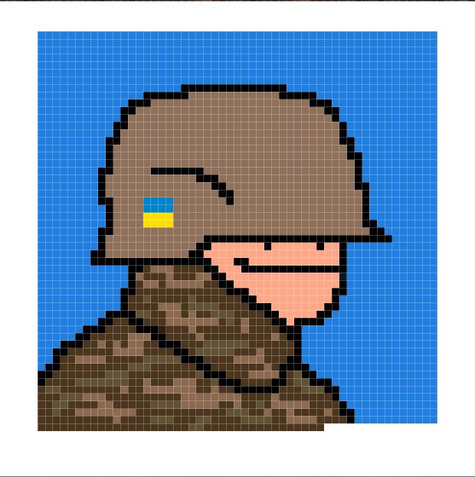 cryptopixpro's tweet photo. New portion of $ETH price prophecy is on the way. Russians are dying so quickly in #Ukraine that we have some spare time for art and prophecy. Each penny will be sent to #UkrainianArmy #NFT #NFTUKRAINE #StopRussia #StopRussianAggression https://t.co/nVnVSrkCAe
