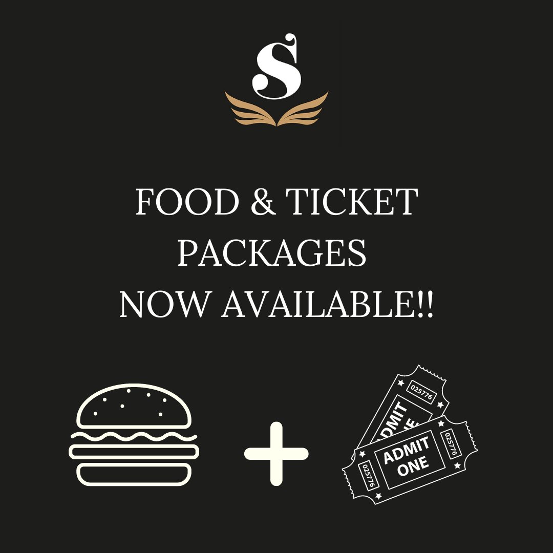 **EXCITING NEWS!!**

You now have the option to book SHAN’S TICKETS 🎫 AND FOOD 🍔at the same time.

Just choose the option when booking, simple!!
The perfect recipe for a night out, once you add a few cheeky drinks 🍺🍸🍷

#food #cabaretbar #yate #livemusic