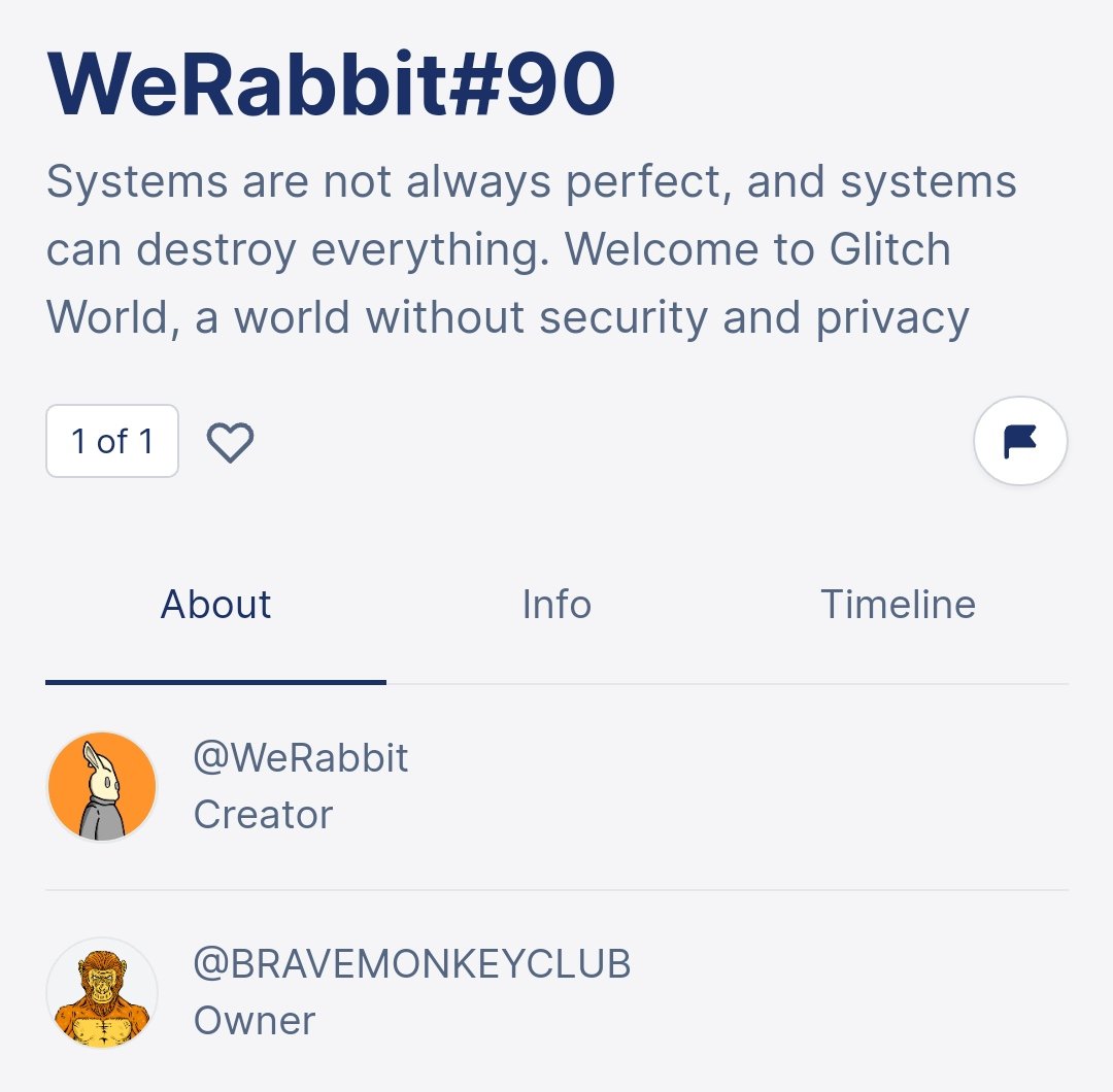 WeRabbit_NFT's tweet photo. Thanks For Support 
@CVoxelverse @bravemonkeyclub @dirgabimana 
Welcome to Rabbit gang 🤘🤘

#RuleTheWorldWithRabbit https://t.co/w4jXJnTBbb