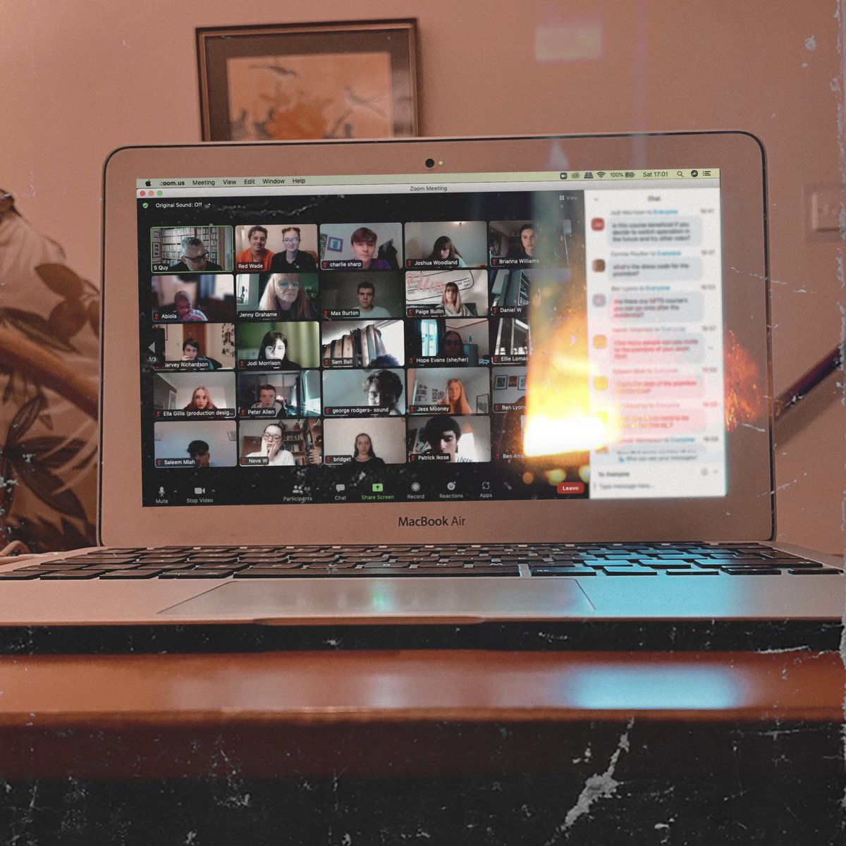 <a href="/strider_charles/">Charles Strider</a> and I had fun delivering a talk to this years fantastic <a href="/BFIFilmAcademy/">BFI Film Academy</a> <a href="/NFTSFilmTV/">National Film and Television School</a> Craft Skills Residential students. Wishing them the best of luck when it comes to making their films x