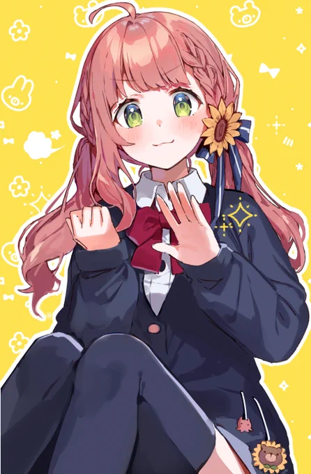 新しいネイルうきうきひまち!
この服と髪型の組み合わせかわい～💛
#ひまあーと 