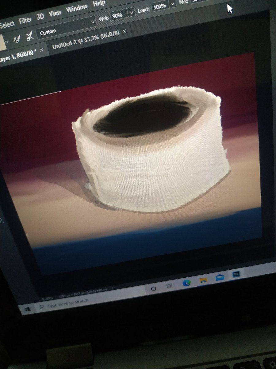 mysch1ef's tweet photo. Trying to comprehend digital art and i like wet paint-looking art so much, maybe create a character in a few days https://t.co/U4iqha2TZq