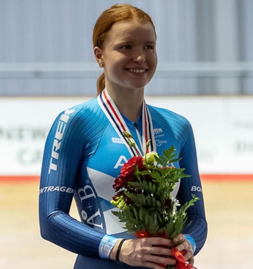 johnclarkmotors's tweet photo. We'd like to congratulate Kate Richardson @AlbaRoadTeam on her bronze medal 🥉 in the Individual Pursuit at her first senior national championships.
#ADRT2022 #femalecycling #cycling https://t.co/SfxljRxGEF