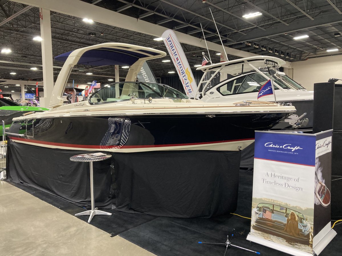 walstrommarine's tweet photo. We're here at the Novi Boat Show at the Suburban Collection Showplace from 11 am - 9 pm! 👍🛥️Come see us!
#novi #noviboatshow https://t.co/kjhQIvFaMv