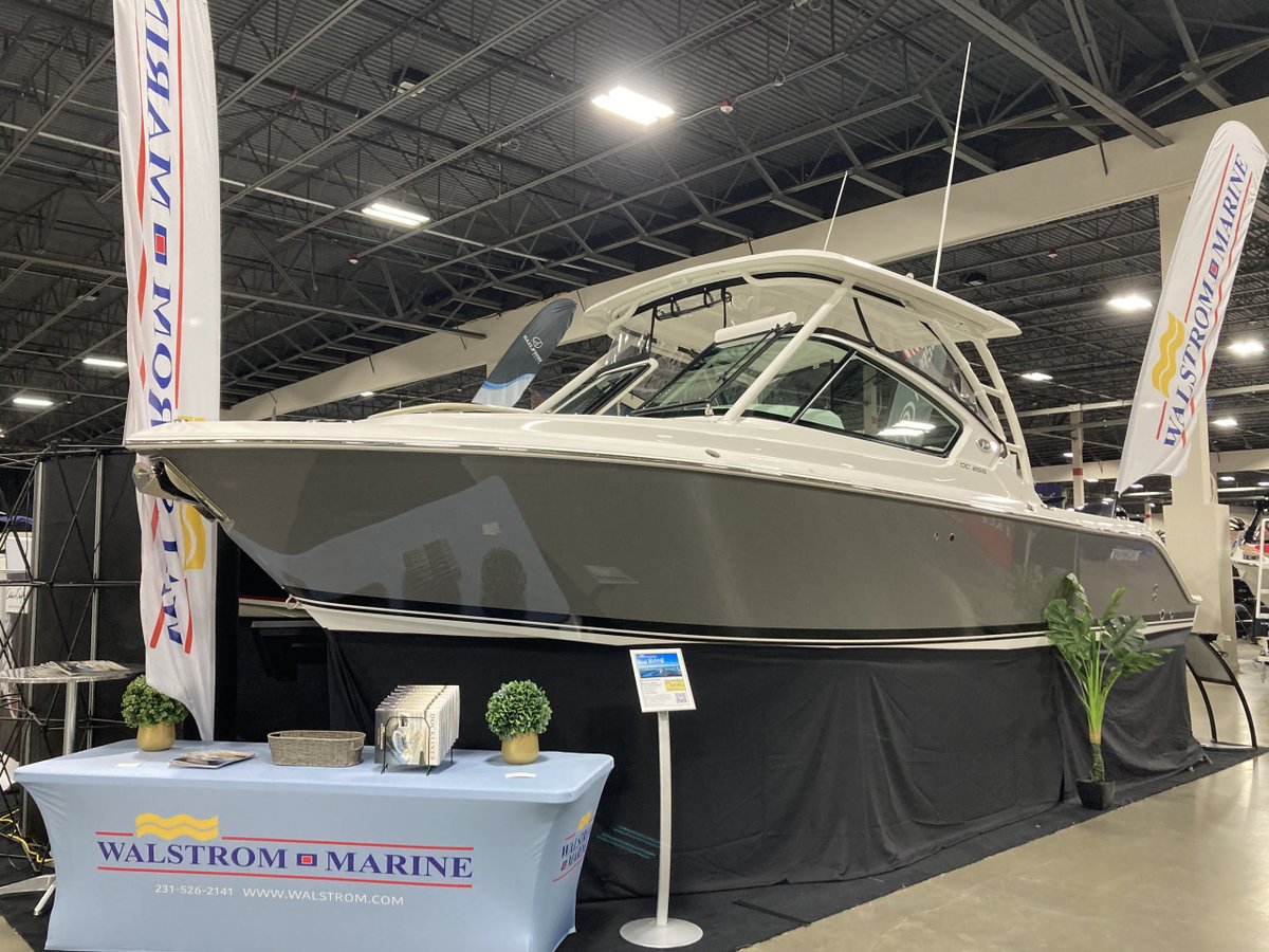 walstrommarine's tweet photo. We're here at the Novi Boat Show at the Suburban Collection Showplace from 11 am - 9 pm! 👍🛥️Come see us!
#novi #noviboatshow https://t.co/kjhQIvFaMv