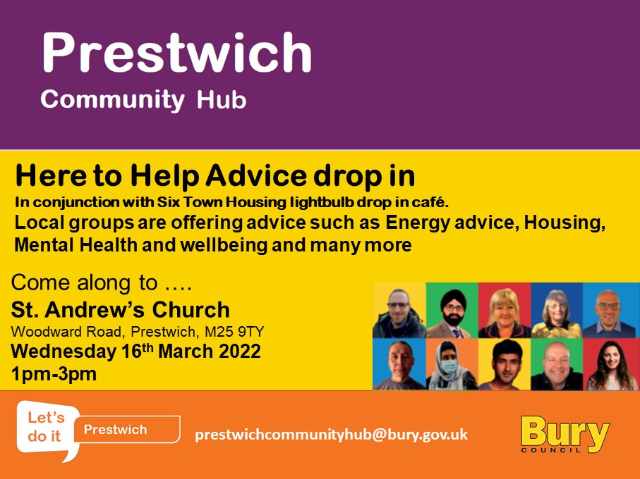 Bury Council on Twitter "Local groups offering advice on housing