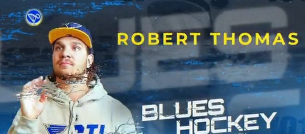 TinaBlueAngel's tweet photo. #ThomasIsElite #StlBlues are rolling. https://t.co/Ul0ciZ6T5t