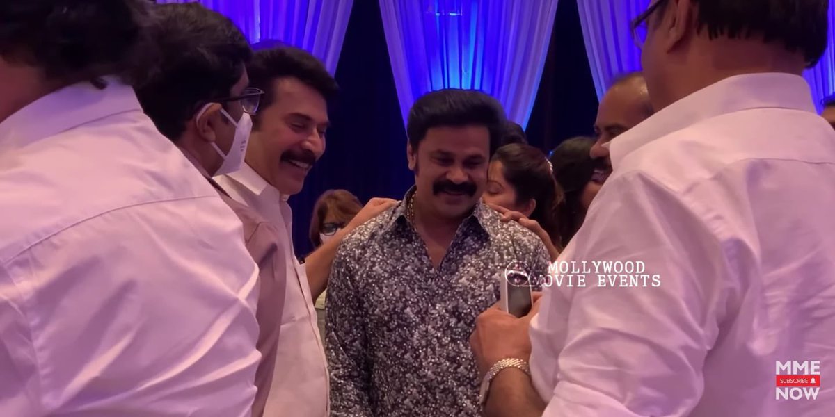DileepfansCom's tweet photo. with @mammukka 

#Dileep #Mammootty #BheeshmaParvam https://t.co/GXULwszvi5