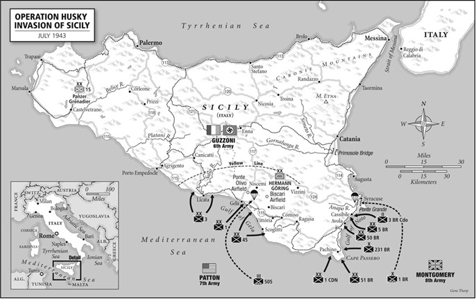 Высадка в сицилии. Высадка в Сицилии 1943 карта. Сицилийская десантная операция 1943. Сицилийская десантная операция 1943 карта.