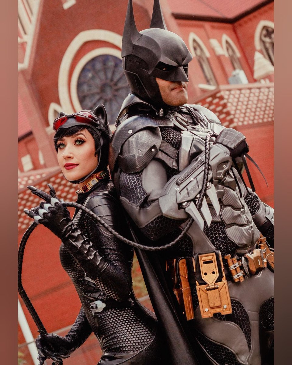 "Anyone ever tell you that you're full of surprises?" <a href="/SaadleUp/">Saadio</a> <a href="/ChristinaDark2/">🌛Christina Dark🌜</a> #Caturday #Batcat #TheBatman #Batman #Catwoman #DCComics #DC #Cosplay #ArkhamKnight #Arkham