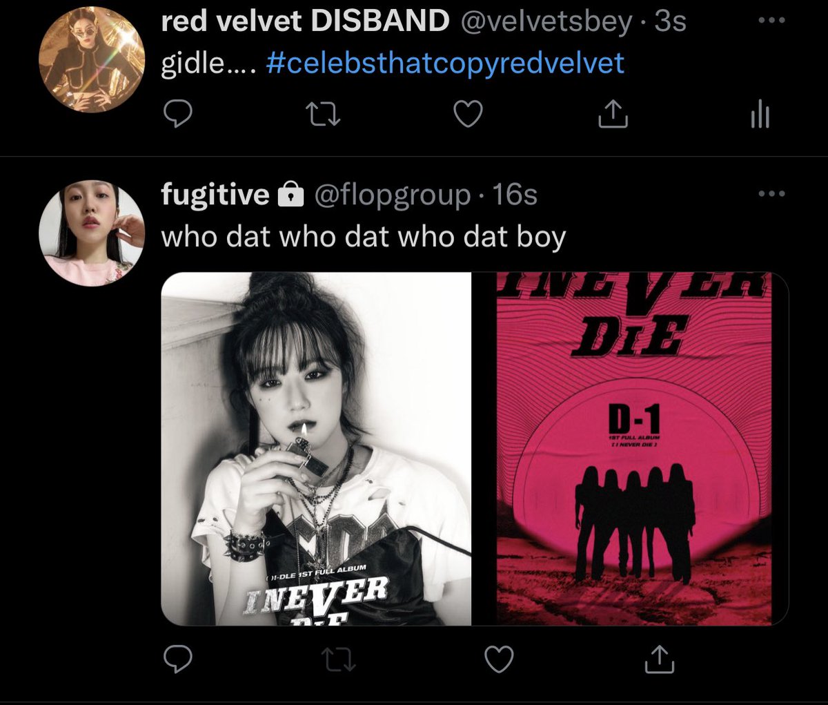 red velvet DISBAND on Twitter