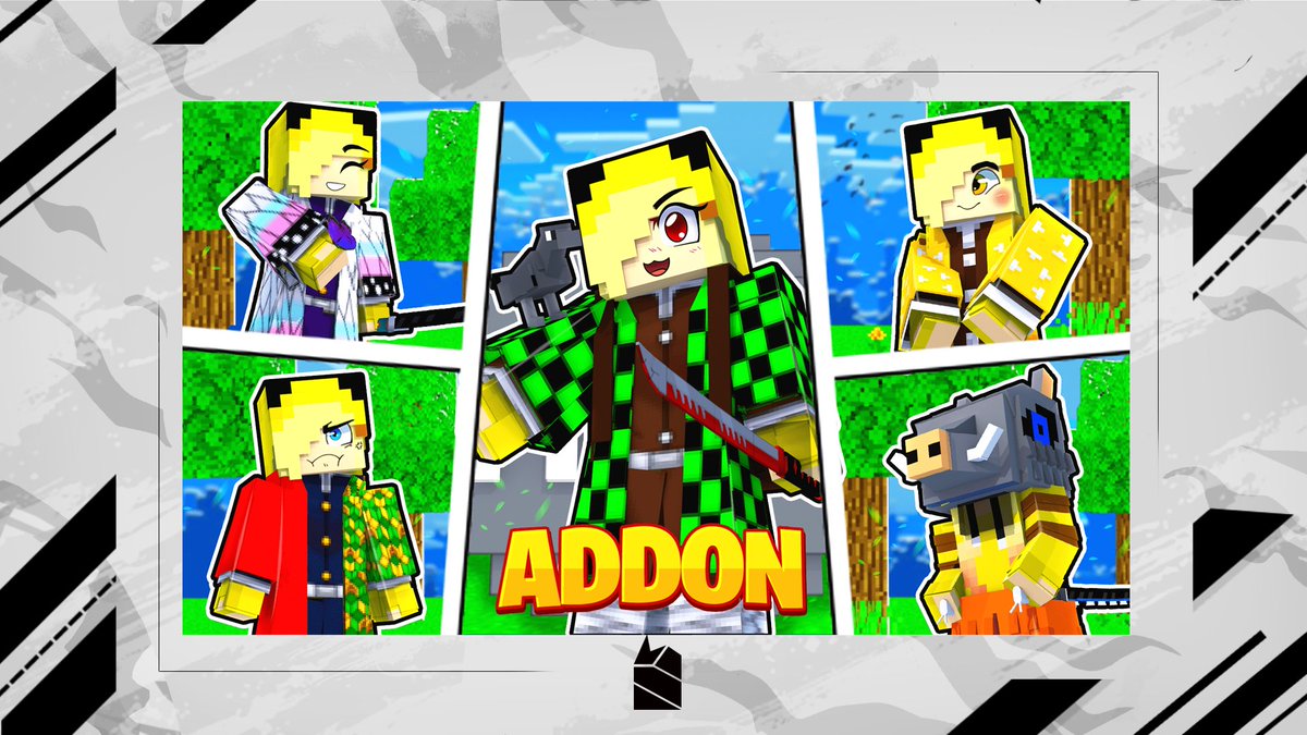 - Vulcan Effect's -

Artista : @Kawiiezita  
Tema : Addon Demon Slayer
Dual : No
 
A criatividade está no modo de como você enxerga a realidade ao seu redor

Rt's 🔁+ Fav's ❤️ são apreciados

#Minecraft #Thumbnail #DemonSlayer #Addon #Tanjiro #Zenitsu #Shinobu #Tomioka #Inosuke