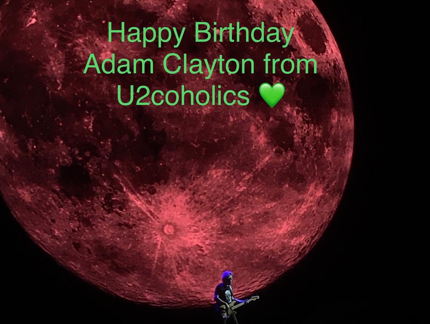  Happy 62nd Birthday Adam Clayton, you incredible and humble gentleman   