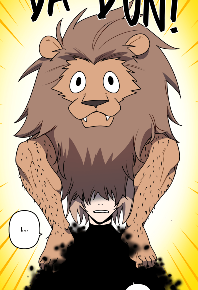 me re-using a joke from my doujin for my webtoon 
