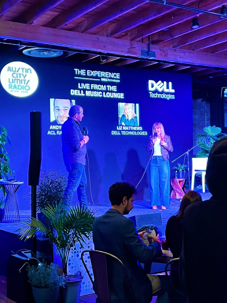 Kicking off our <a href="/DellTech/">Dell Technologies</a> Born in Austin party at #SXSW <a href="/LizziMatt/">Liz Matthews</a>
