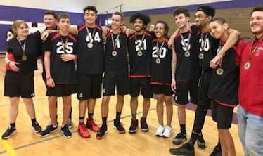 GrandBlancHoops's tweet photo. Congrats to the GB Unified C Team coached by Ty Showerman on winning the Bay City 2022 Wolves Tourney! And how about their fans nicely outfitted in GB Hoops shirts as they cheered them on! https://t.co/WFwOAqZCxN