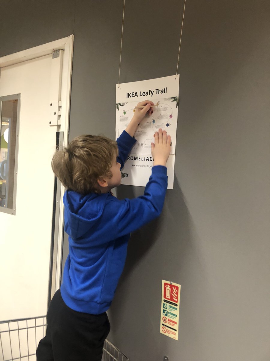sarah_in_colour's tweet photo. Great fun today @IKEAUK Glasgow playing #leafytrail as part of #thegreenhouseevent - what a win ikea, keeping the kiddo occupied and a reward of #plantbased ice cream! https://t.co/malTSnlL6k