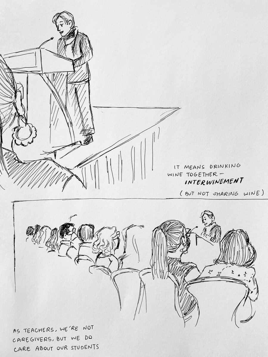 angel_trazo's tweet image. Judith Butler Keynote sketches 🥰 #NeMLA22 @northeastMLA 

#AngelsConferenceNotes