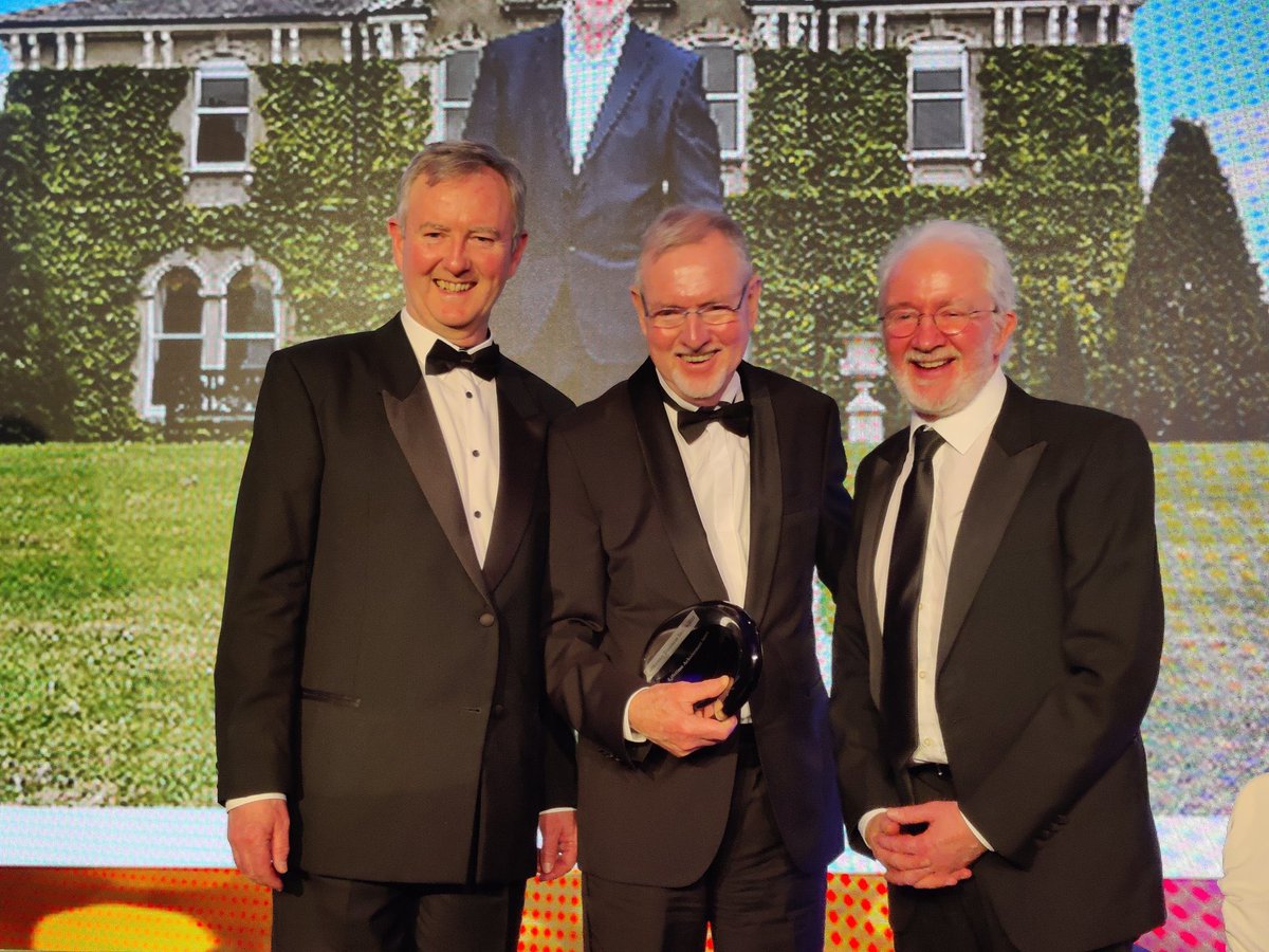 deegrant_ie's tweet photo. Huge congratulations to Xavier McAuliffe for receiving the Lifetime Achievement Award at the @KilkennyChamber Business Awards! 👏🏻👏🏻 @LyrathEstate #KBA2021 https://t.co/H4hAyctoUy