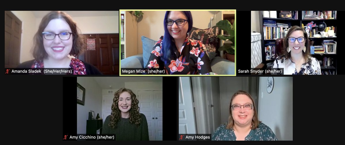 I feel revitalized by the great conversations throughout #4C22! Many thanks to the conference facilitators, peers sharing their insights, supportive colleagues, and in particular, to my co-panelists @ciccamy, <a href="/thehodges/">Amy Hodges</a>, <a href="/AmandaMSladek/">Amanda Sladek</a>, &amp; <a href="/sarahsnyderphd/">Dr. Sarah Snyder</a>!